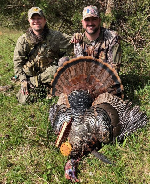 Matt Brewer with Clint Corder 