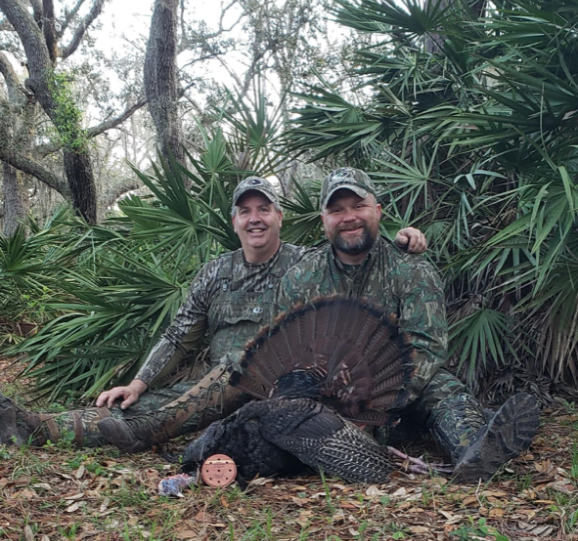 Clint Corder with Pat Strawser.